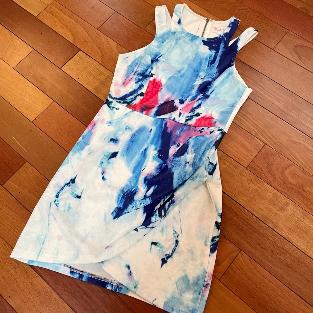Multi Color Mini Dress